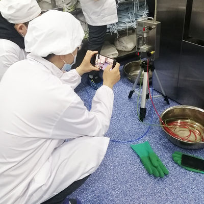 Устройство для испытания неконденсируемых газов для передового ручного комплекта испытаний чистого пара