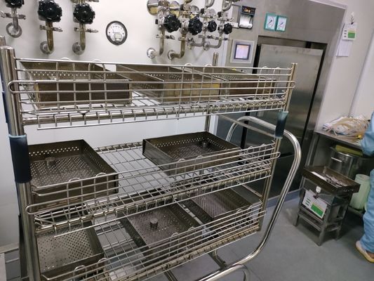 Нержавеющая сталь Паровая стерилизация Фармацевтическая беспроводная система регистрации температуры и влажности