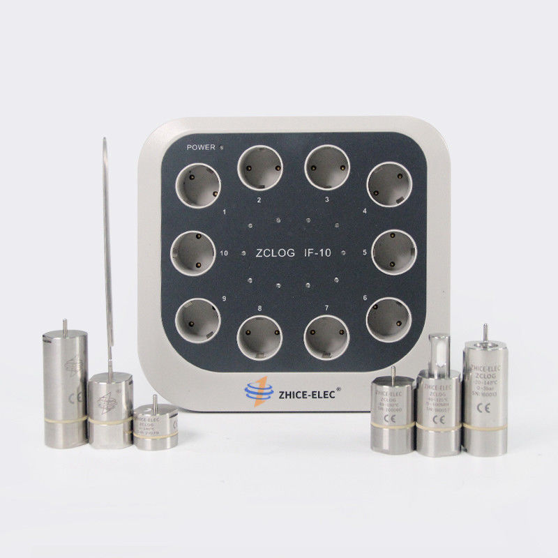 ODM Multipoint 10 Channel Data Downloading Adapter GMP беспроводной высокотемпературный регистратор данных с программным обеспечением для анализа данных