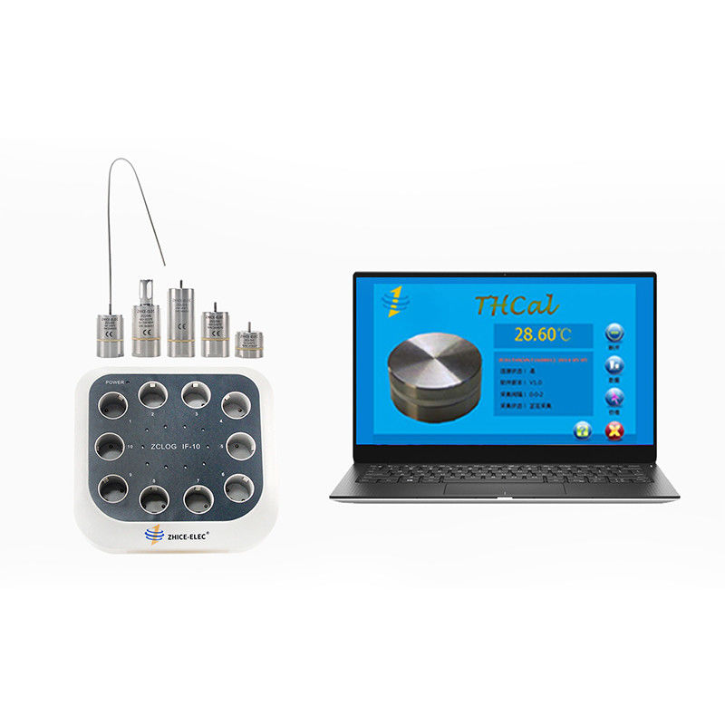 Нержавеющая сталь Zhice Industrial Small Digital Smart Data Logger с программным обеспечением для обработки данных